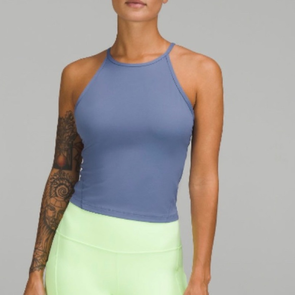 Light Weight High Neck Yoga Tank Top
